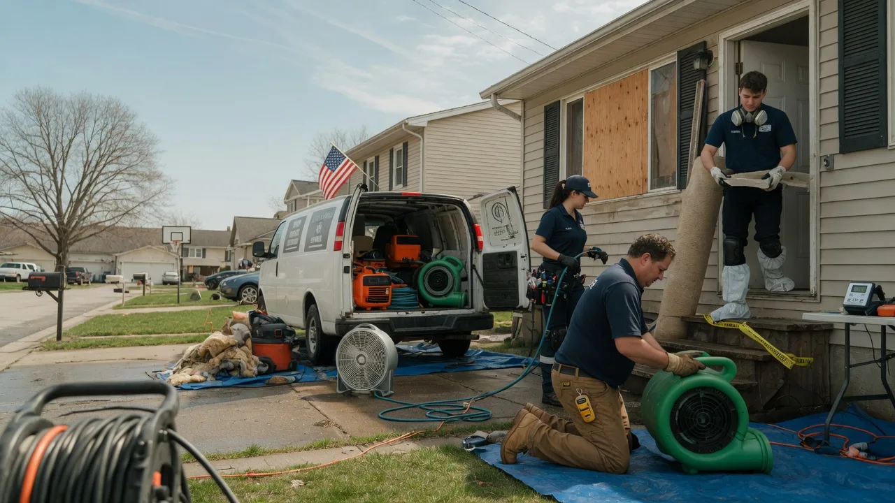 Water Damage Restoration in Glen Ullin, ND near me